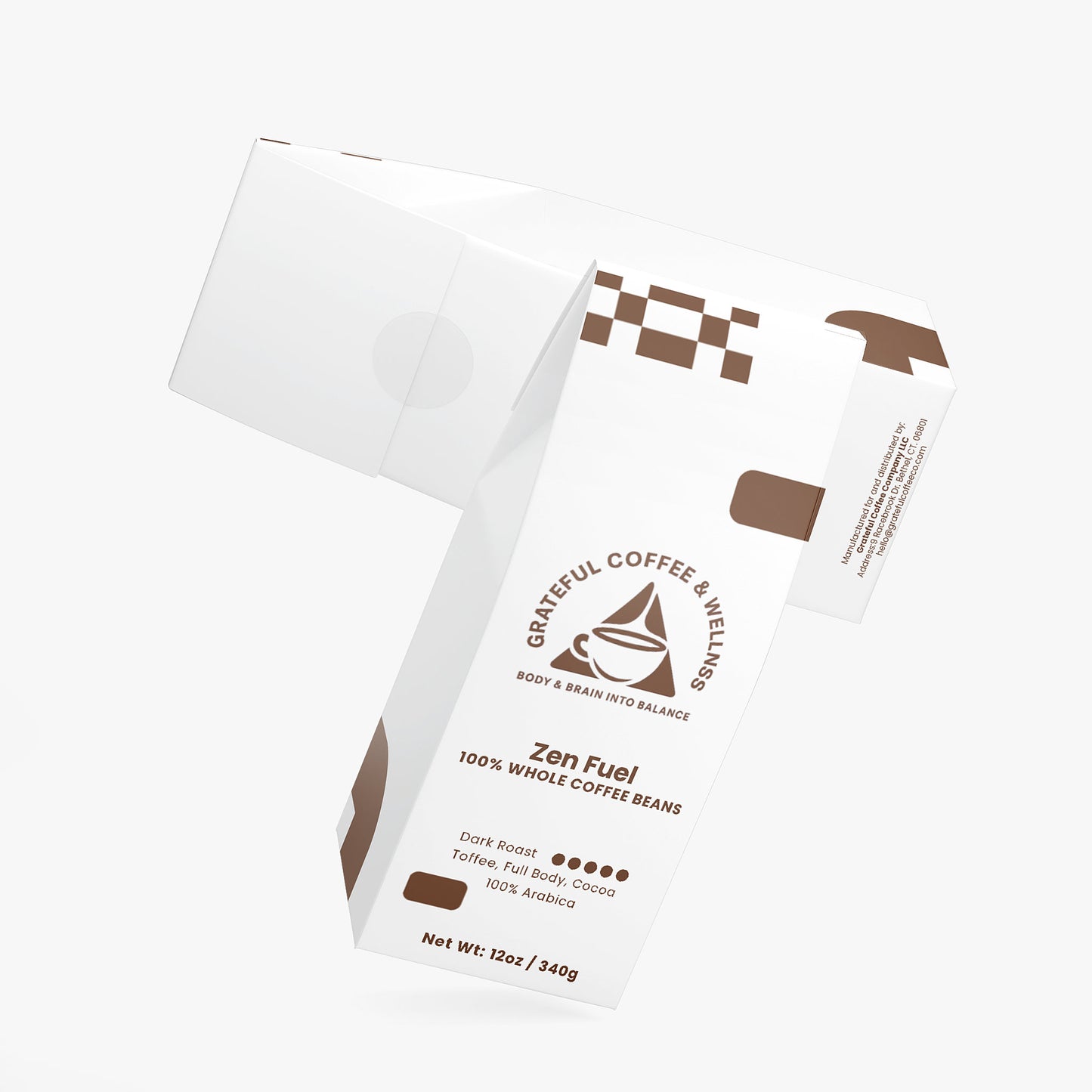 Zen Fuel - Dark Roast - Whole Bean - 12oz