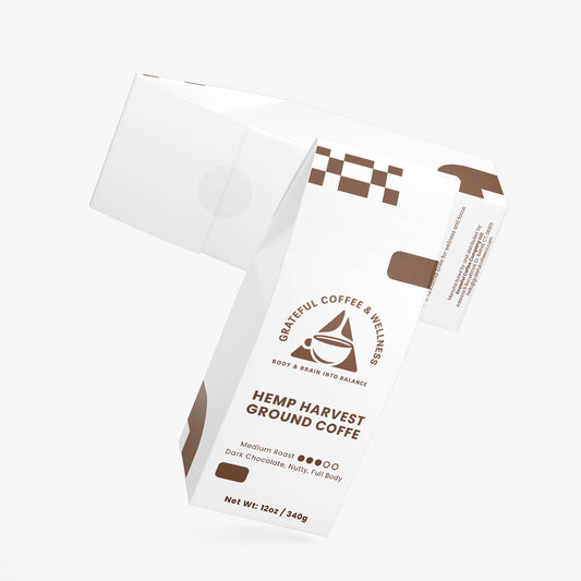 Hemp Harvest - Medium Roast - Ground Coffee - 12oz