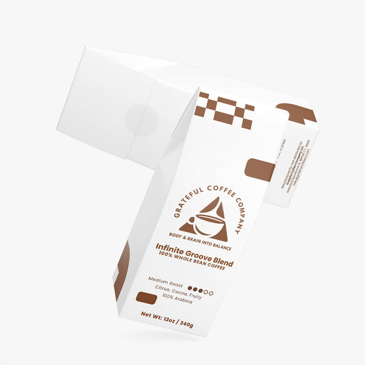 Infinite Groove Blend - Medium Roast - Whole Bean - 12oz - Single Origin