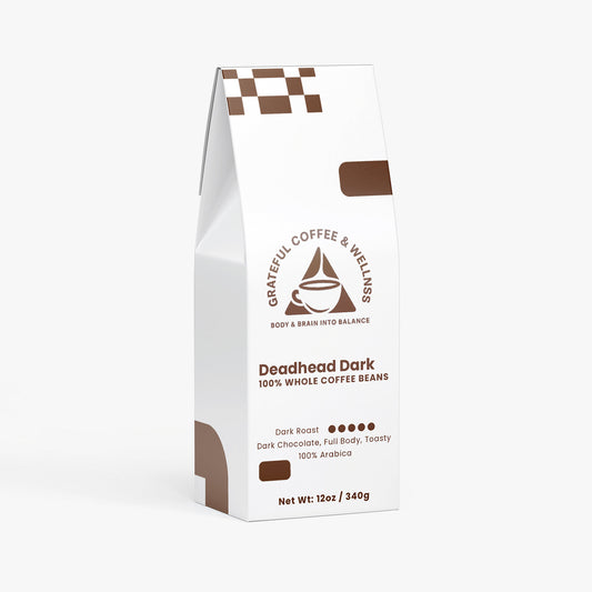 Deadhead Dark - Dark Roast - Whole Bean - 12oz - Single Origin