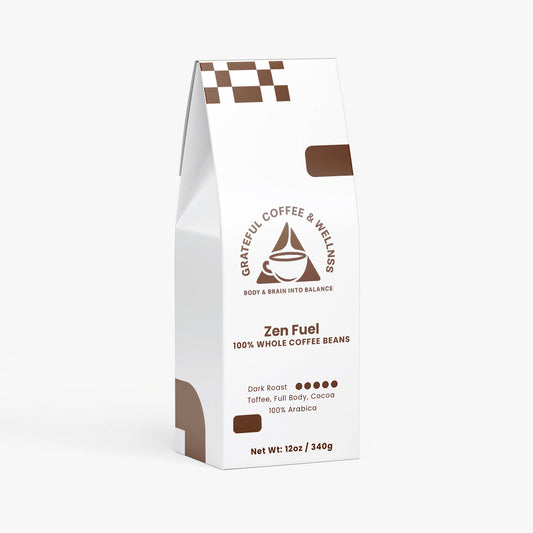Zen Fuel - Dark Roast - Whole Bean - 12oz