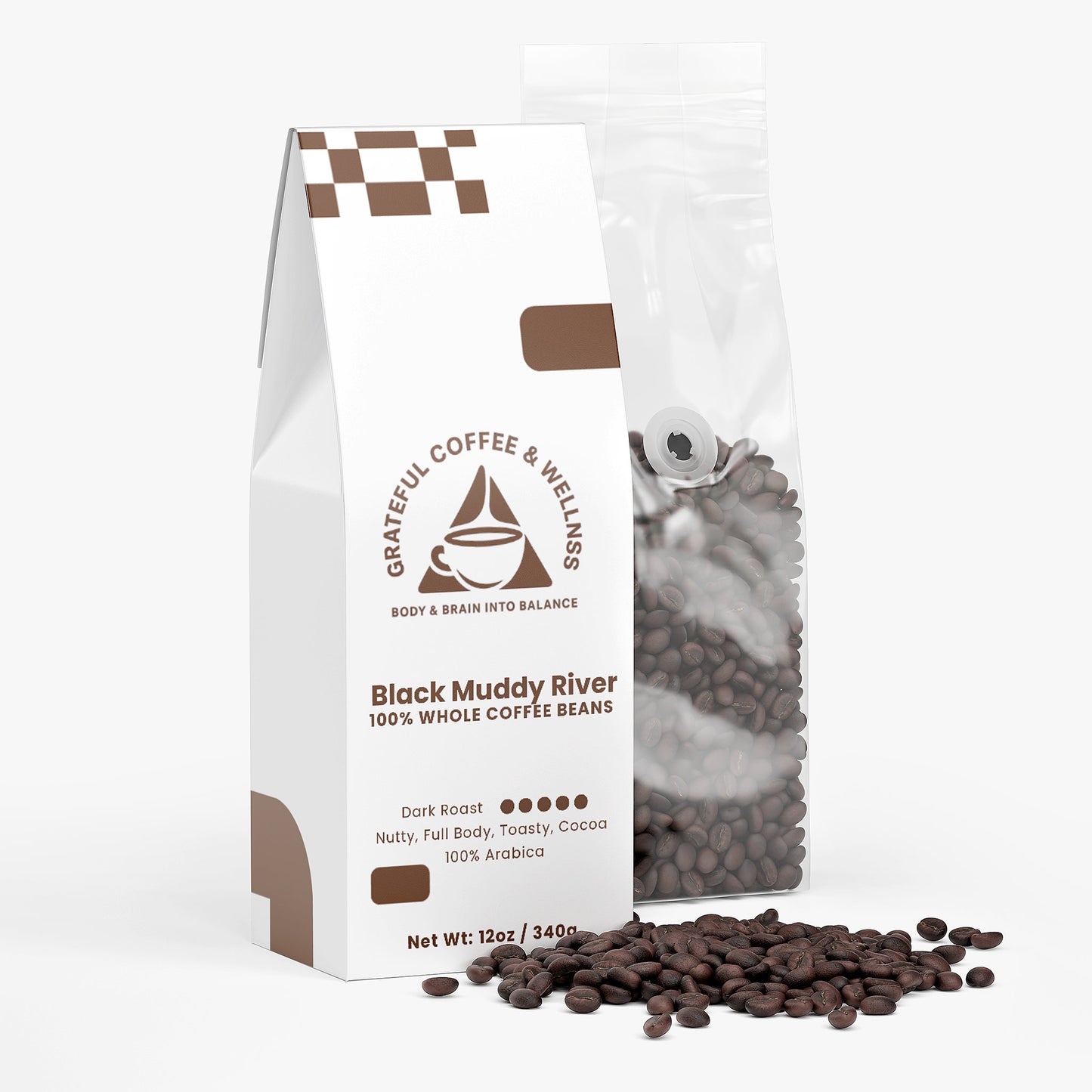 Black Muddy River - Dark Roast - Whole Bean - 12oz