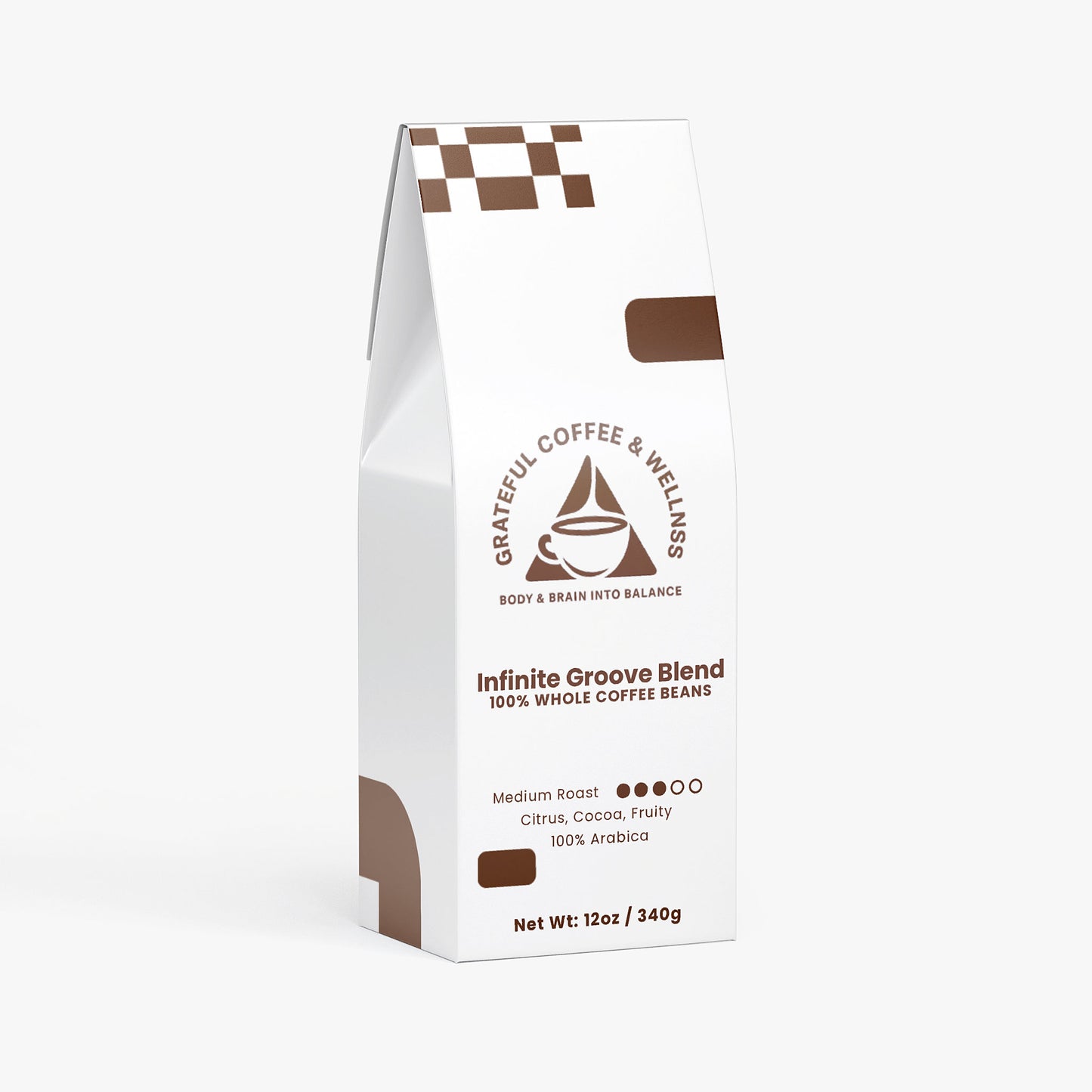 Infinite Groove Blend - Medium Roast - Whole Bean - 12oz - Single Origin