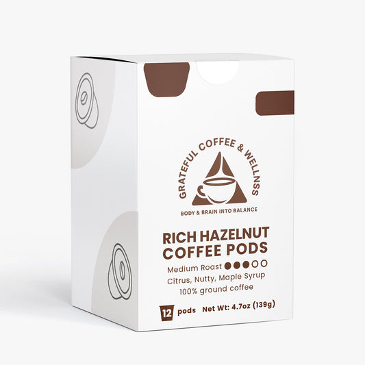 Rich Hazelnut Medium Roast Coffee Pods