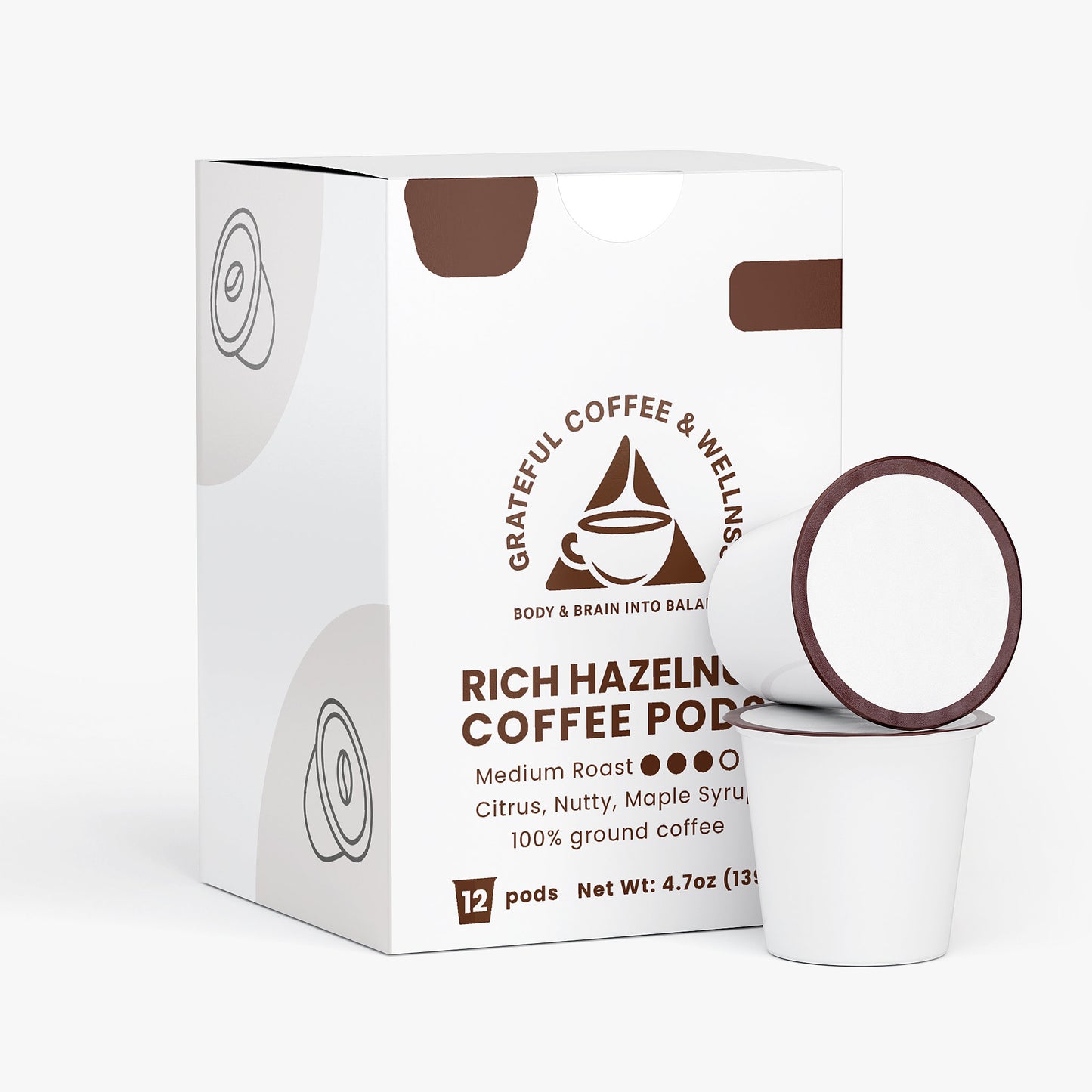 Rich Hazelnut Medium Roast Coffee Pods