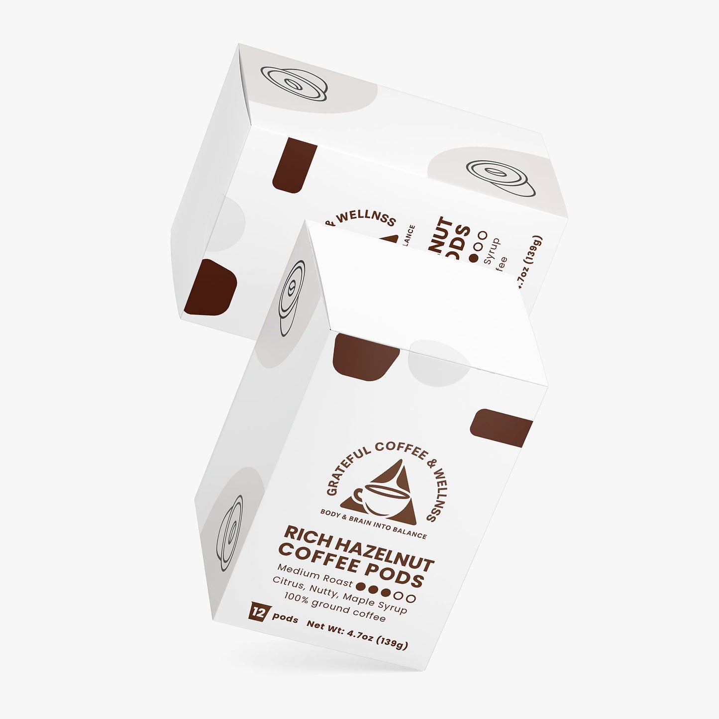 Rich Hazelnut Medium Roast Coffee Pods