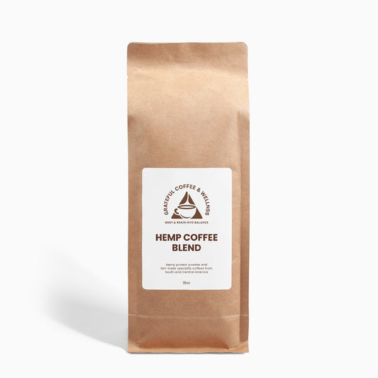 Hemp Coffee Blend - Medium Roast - Ground 16oz