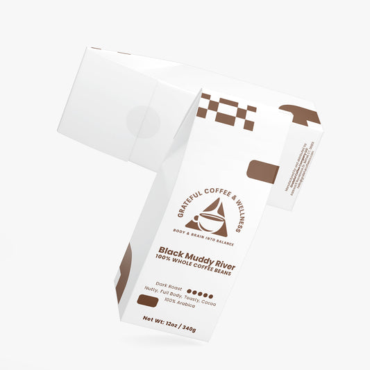 Black Muddy River - Dark Roast - Whole Bean - 12oz