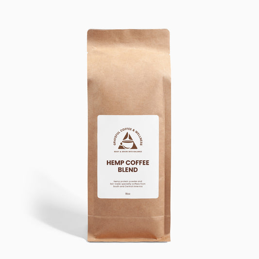 Hemp Coffee Blend - Medium Roast - Ground 16oz