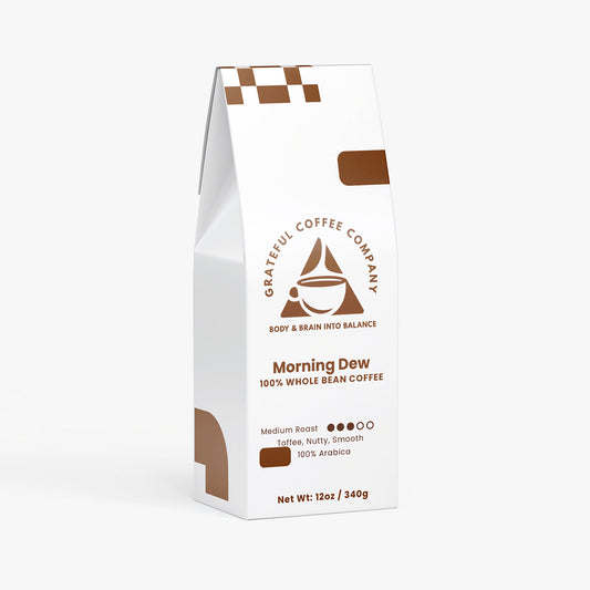 Morning Dew - Medium Roast - Whole Bean - 12oz