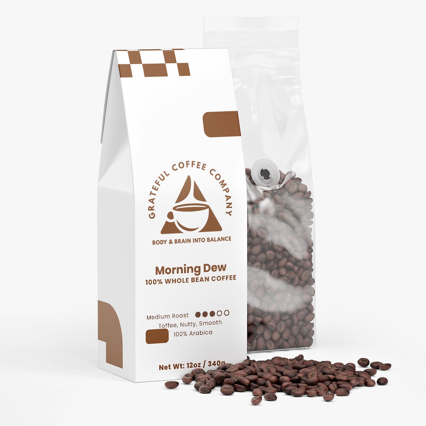 Morning Dew - Medium Roast - Whole Bean - 12oz