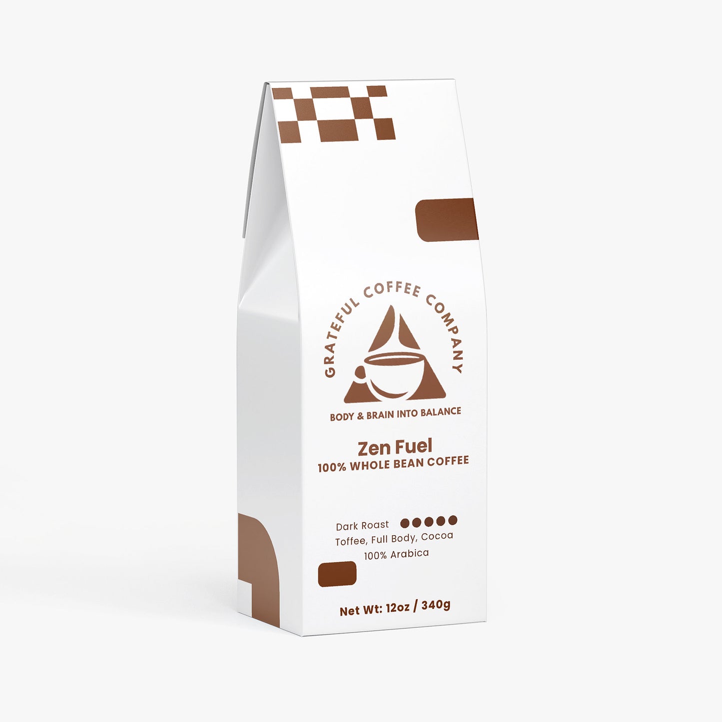 Zen Fuel - Dark Roast - Whole Bean - 12oz