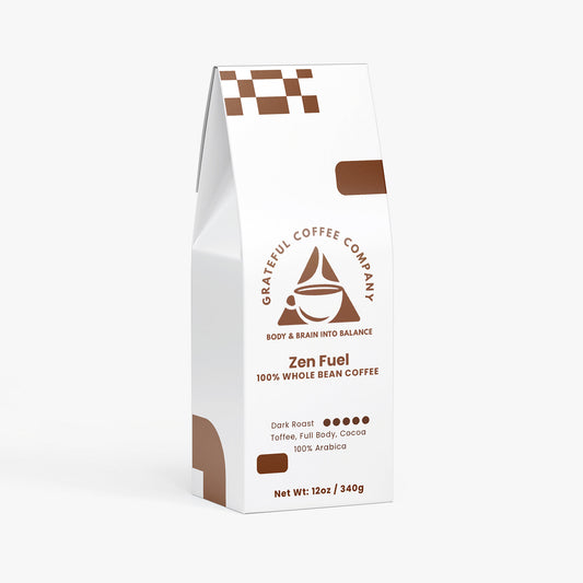 Zen Fuel - Dark Roast - Whole Bean - 12oz