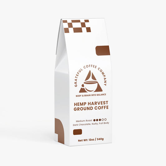 Hemp Harvest - Medium Roast - Ground Coffee - 12oz