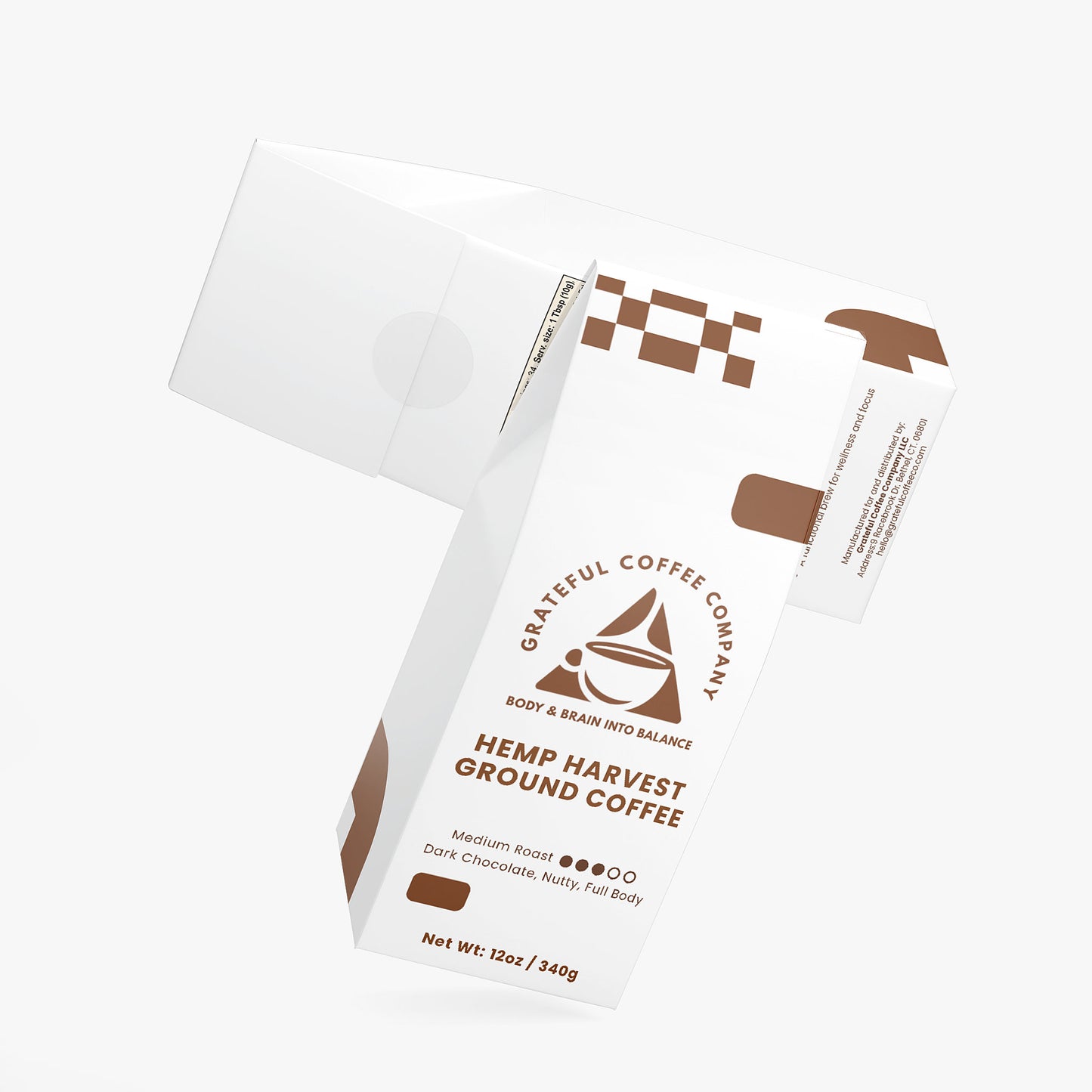 Hemp Harvest - Medium Roast - Ground Coffee - 12oz