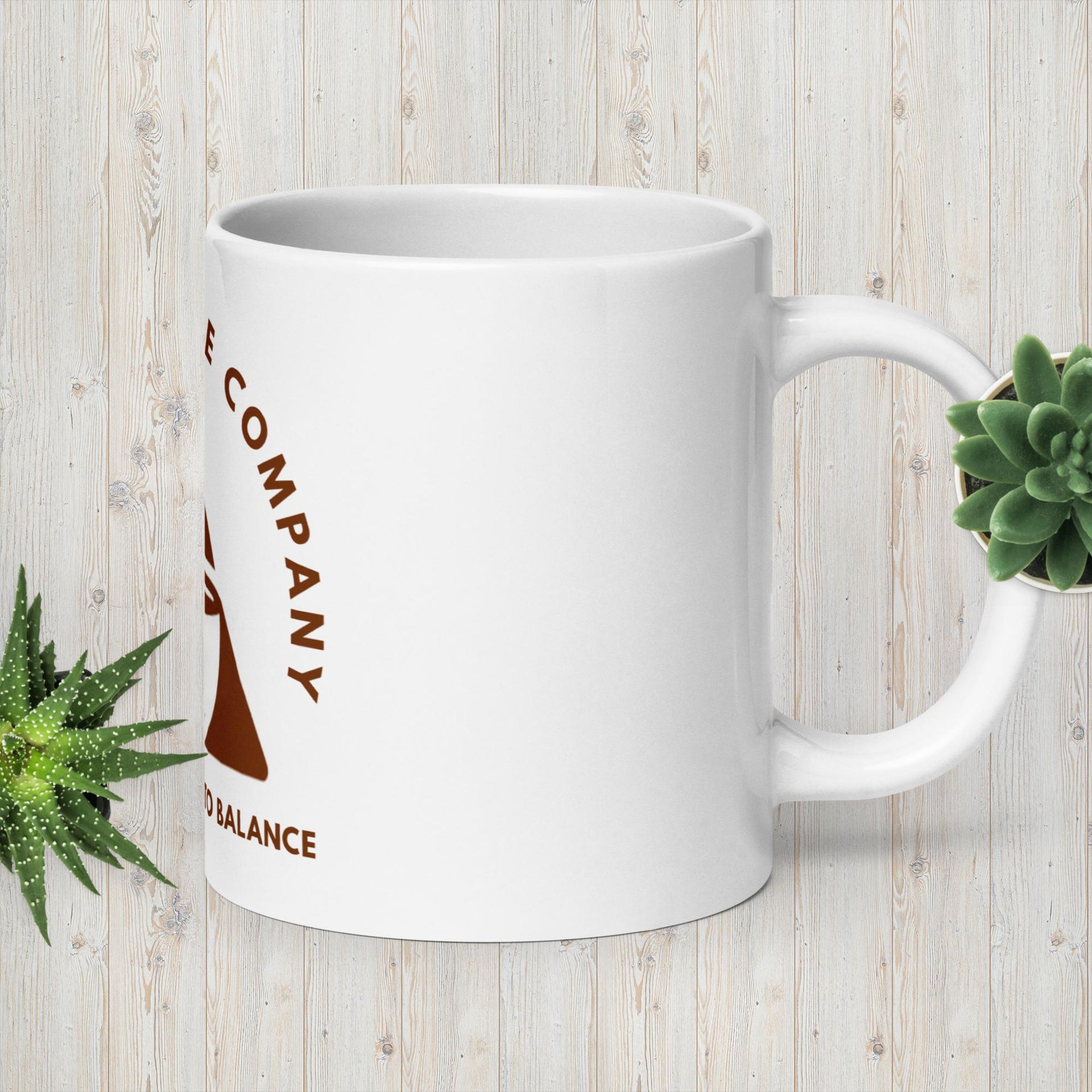White Glossy Mug